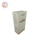 Full CMYK Color Printing Cosmetic Gift Box With Debossing Effect Flip Structure