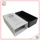 White Fancy Paper Gift Box Pen Packing Rectangular Sliding Box Matt Lamination